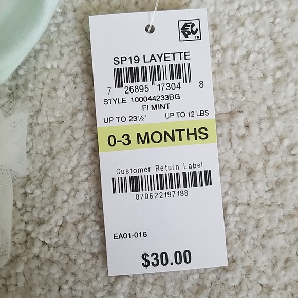 2 for $30. Tutu onesie - Picture 3 of 4